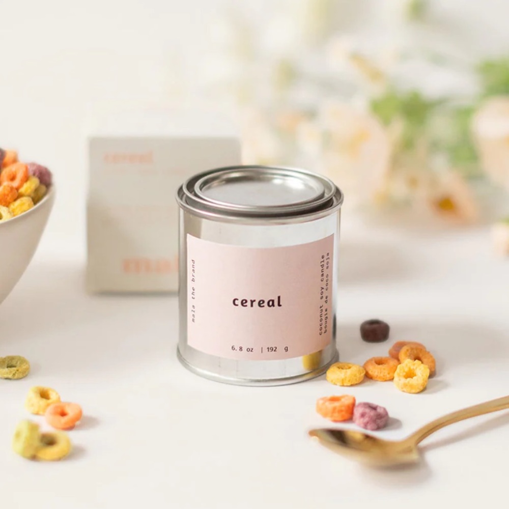 Spring Jilly Box Cereal Candle